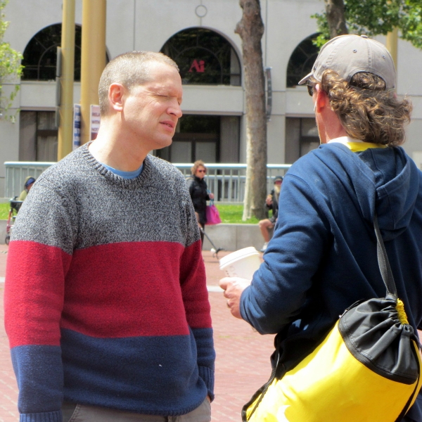 ANDY WITNESSES TO MAN AT UN PLAZA